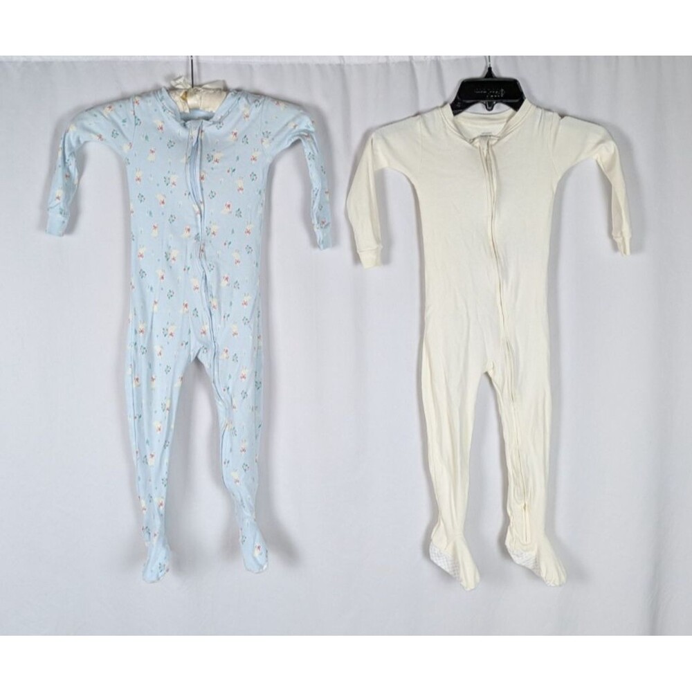 Amazon Essentials x Sofia Grainge 3T Unisex Toddler Goose Print Zip Up Footed PJ